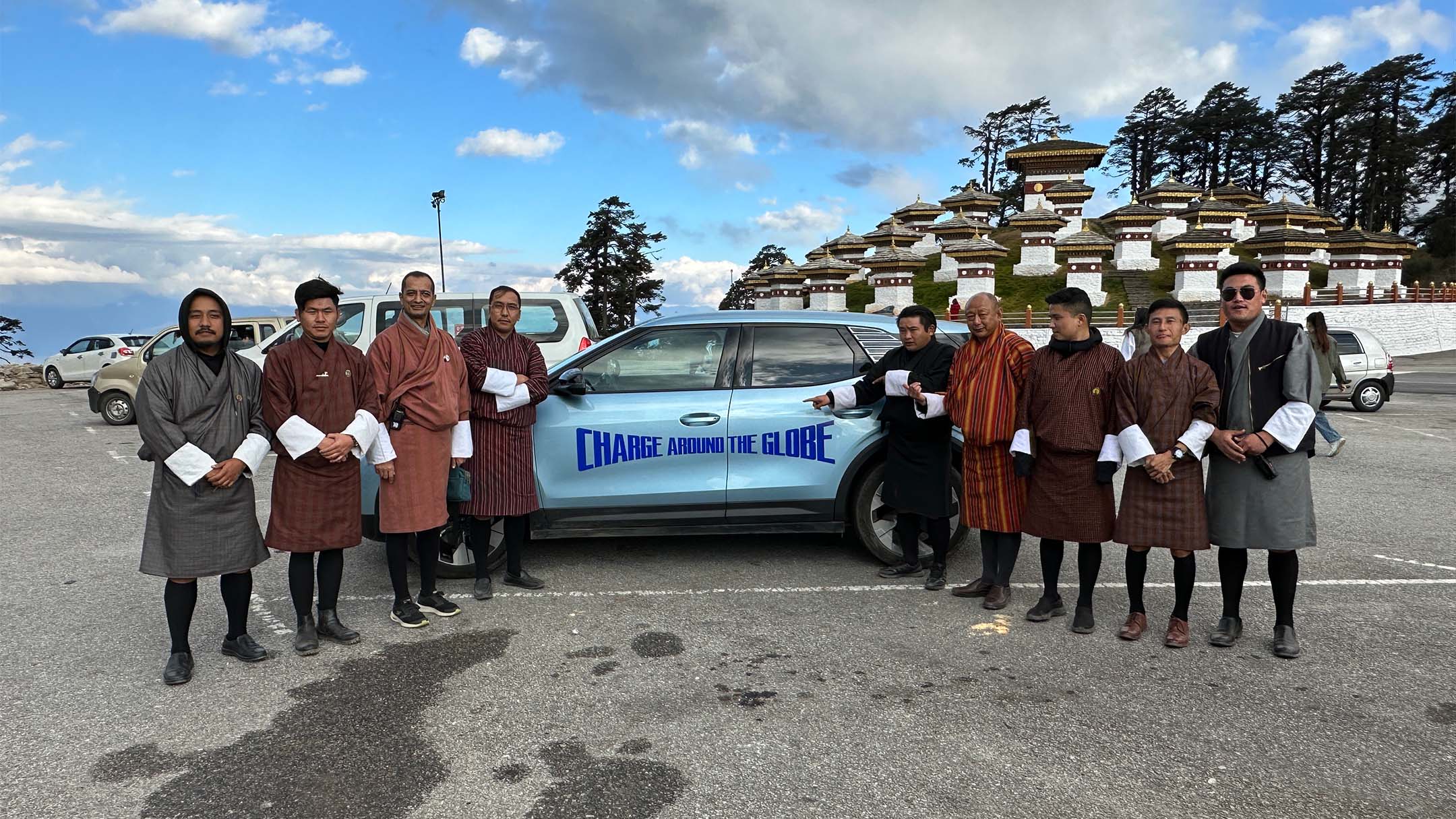 Ford Explorer 100% électrique au Bhoutan